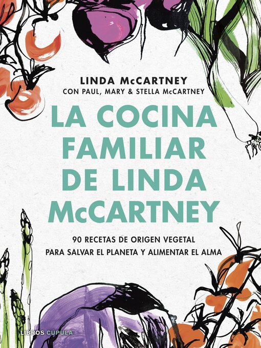 Cover image for La cocina familiar de Linda McCartney